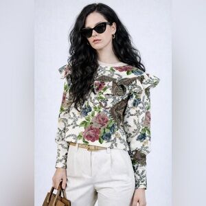 Rightful owner paisley etro style 100% cotton sweatshirt.